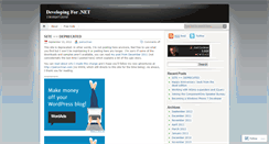 Desktop Screenshot of developingfor.net